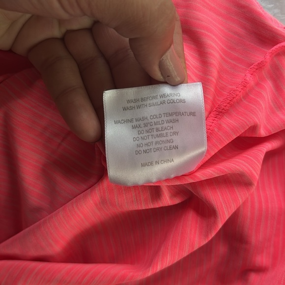 ZYIA Orange Fitted‎ Short Sleeve T-Shirt - Picture 6 of 6